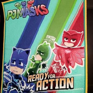 Pj masks toddler blanket